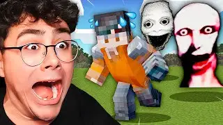 Minecraft pero me Persiguen 100 NEXTBOTS (imposible)