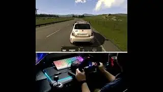 Assetto Corsa with PXN-V10 Force Feedback Steering Wheel Gameplay | Test Drive