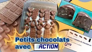 ⭐️Petits Chocolats Pralinés Recette Facile Economique Rapide avec les Moules du Magasin ACTION