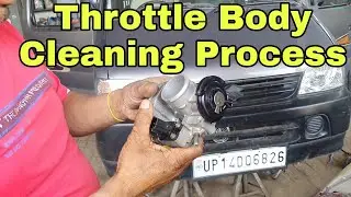 Throttle Body Cleaning Process | Chevrolet Spark Car Throttle Body Cleaning | Chevrolet Spark Car