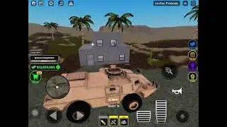 The process of finding the AA truck parts! War tycoon roblox