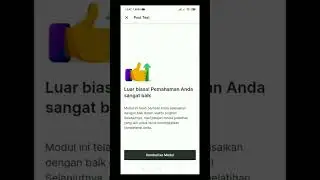 Pelatihan Kurikulum Merdeka di PMM (Makna Kurikulum dalam Pendidikan) Latihan pemahaman & Post Test