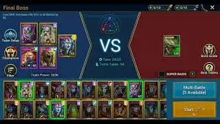 Raid Shadow Legends Hard Doom Tower Rotation 2 Floor 120 Iragoth (Eternal Dragon) Updated Nov 2022 2