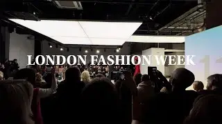 I was invited to london fashion week 2022 !! day 1