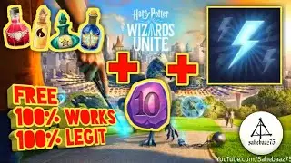 Hp : Wizards Unite | FREE POTIONS, ENERGY & RUNESTONES | 100% WORKING