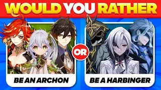 WOULD YOU RATHER...? TOUGH CHOICES 😨 GENSHIN IMPACT EDITION! 🔥✨ 