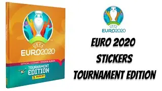 First Look!!! New Panini Euro 2020 Tournament Edition Sticker Collection...