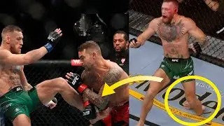 ВОТ ПОЧЕМУ У КОНОРА СЛОМАЛАСЬ НОГА. Обзор на бой Макгрегор - Порье UFC 264 Макгрегор получил ПЕРЕЛОМ