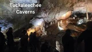 Tuckaleechee Caverns Townsend  Walk through the Caverns Great Smoky Mountains Waterfall underground