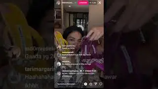 Live IG Nikita Mirzani jualan di ig live