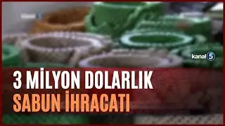 Nizip'ten 3 Milyon Dolarlık Sabun İhracatı Yapıldı