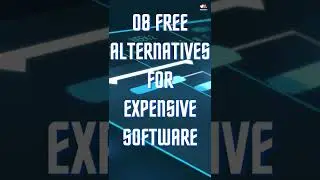 08 Free Alternatives For Expensive Softwares | #WebidexDigital | #Shorts