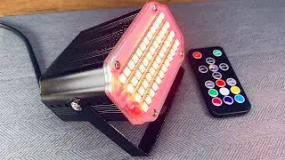 Тестируем RGB Стробоскоп | Демонстрация работы светомузыки с AliExpress