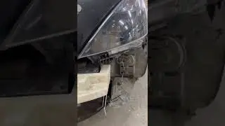 Установка линз + полировка изнутри и снаружи #ledcustom  шахты #automobile #билед