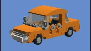 How to Make Moskvich-412 from LEGO