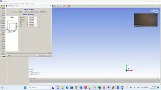 Autodyn Ansys Tutorial 1 how to make solid steel plate
