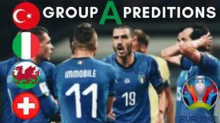 Euro 2021 | Group A Predictions