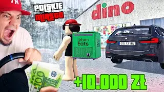 🍕🚗 I earn a LOT of money at PYSZNE.PL in the DINO store in PCD! | Polish Car Driving
