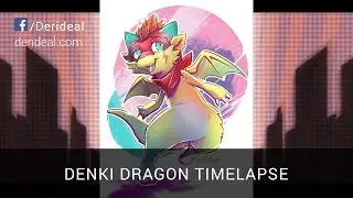Denki Dragon speedpaint
