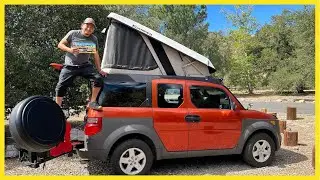 Mechanic Builds the Ultimate AWD E-Camper Honda Element