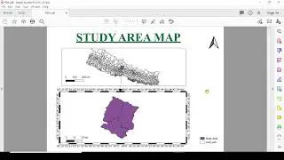QGIS: Export Layout Study Area Map as Image, SVG & PDF