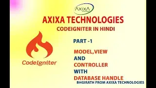 CODEIGNITER 3.1.10 WORK WITH CONTROLLER, MODEL, VIEW AND QUERY BUILDER