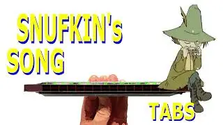 How to Play Snufkin's Bridge Song on a Tremolo Harmonica with 16 Holes