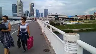 Белый (пешеходный) мост.