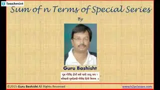 Sum of n terms of special series