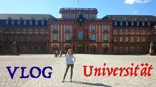 VLOG из немецкого университета 😱😱😱 Лекции во дворце!