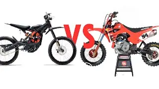 Surron At A Pitbike Race!