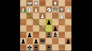 2 Убойных Слона приносят себя в жертву. Шахматный разгром