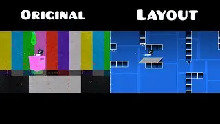 Original vs Layout | ''S0NJ'' by vonsse | Geometry Dash 2.1