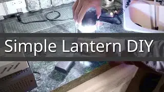 Simple DIY Battery Lantern To 5v Usb