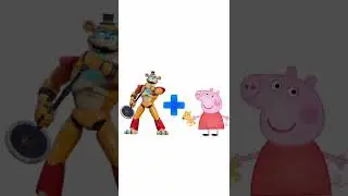 FNAF Glamrock Freddy + Peppa Pig = FNAF Animation