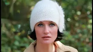 Diagonal Knit Hat. Easy Beginner-Friendly