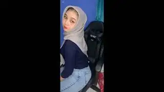 Hijab cantik gabut malem hari