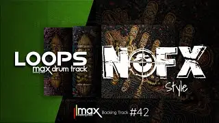 Punk Rock Drum Track / NOFX Style / 150 bpm
