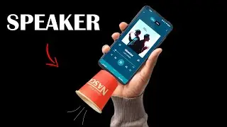 How to make easy smartphone amplifier/speaker at home!