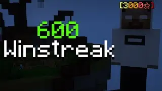 ROAD To 1000 Bedwars Winstreak... (600)