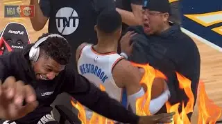 NBA PLAYERS vs FANS HEATED MOMENTS!