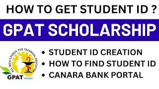 GPAT SCHOLARSHIP 2023 | HOW TO GET STUDENT ID FROM COLLEGE | GPAT Stipend update !!