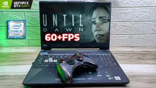 Until Dawn Gaming Review - ASUS TUF F15 | GTX 1650Ti