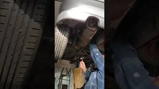 How to Change Exhaust Peugeot 206 #carmaintenance #repair
