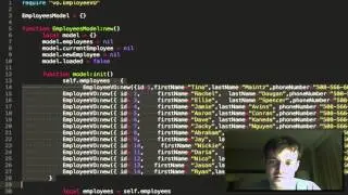 Code Walkthrough - Cafe Townsend Robotlegs for Corona SDK