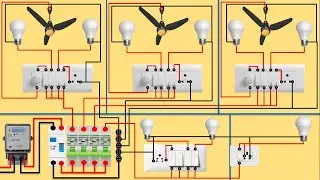 Complete House Wiring Diagram | Step-by-Step Guide to Home Electrical Wiring