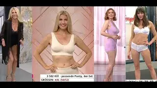 Sahra and Models show lingerie