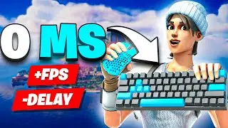 THE BEST PROGRAMS TO REDUCE INPUT LAG AND INCREASE FPS IN FORTNITE