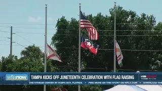 City of Tampa raises Juneteenth flag at annual event