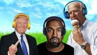 Trump & Biden Play Fortnite